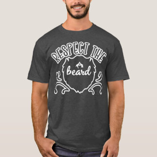 パパ1のために髭の父の日を尊重する Tシャツ