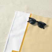 パパ1956年トラッククラシック車庫 ビーチタオル (インサイチュ)