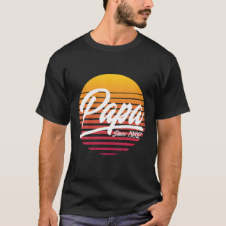 パパ1982年から39誕生日39年パパパパ Tシャツ