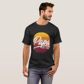 パパ1982年から39誕生日39年パパパパ Tシャツ (正面フル)