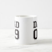 パパ2009年-黒 コーヒーマグカップ (中央)