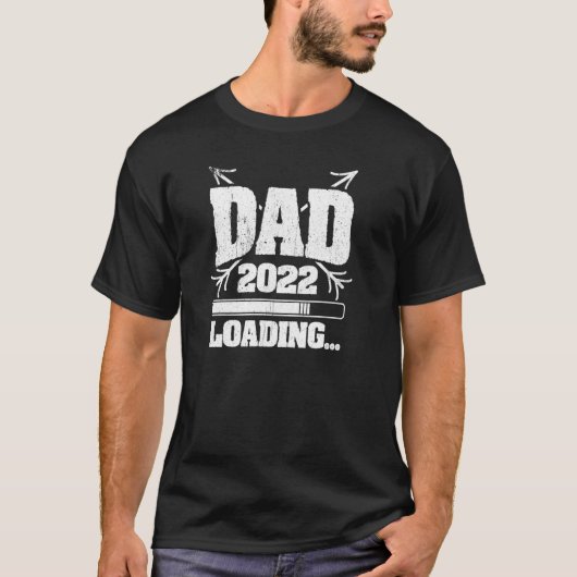 パパ2022妊娠父親の日プルオーバーをロード Tシャツ (正面)