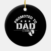 パパ2024に昇格 セラミックオーナメント (裏面)