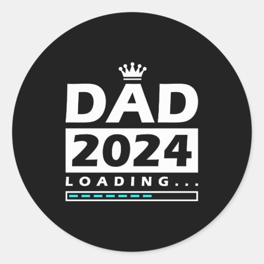 パパ2024ロードパパ ラウンドシール (正面)