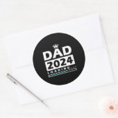 パパ2024ロードパパ ラウンドシール (封筒)