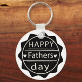 パパ2025年の父の日の小さな贈り物 キーホルダー (正面)