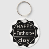パパ2025年の父の日の小さな贈り物 キーホルダー (裏面)
