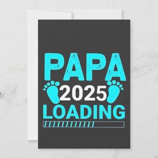 パパ2025 子育て準備中 パパになる シーズンカード (正面)