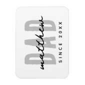 パパ20XXモダンシンプル名門私立校風の マグネット (縦)