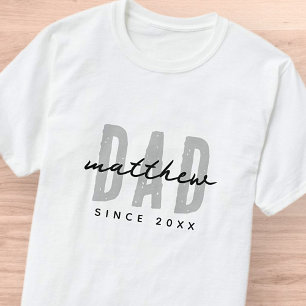 パパ20XXモダンシンプル名門私立校風の Tシャツ