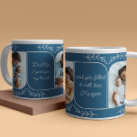 パパ3 Vertical Photo Loving Words パーソナライズされた ジャンボコーヒーマグカップ<br><div class="desc">新しい父親や確立された親のための巨大な写真の贈り物のマグカップ – 例えば、パパ、パパ、パパと言うことができる、または誰かのためにパーソナライズする簡単のようなものである。写真テンプレートは、角が丸いお気に入りの縦型の写真を3つ表示する。愛情溢れ澄んる言葉で手紙を書き読て与え「名前」私のハートと君の愛で埋めた[あなたの名前]」を手書きのスクリプト。デザインは縁ど植物性のシンプルと一緒にあり、あなたの写真や自宅の装飾に合わせてカラーパレット全体を変更することができる。カラーを変更するにはクリック、「デザインツールを使って編集する」とクリック、編集したい単語やリーフのモチーフや丸いフレームを使って編集する。写真もしの配置に問題がある場合は、写真をポートレート形式に切り抜き、再アップロードしてみる。</div>