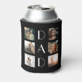 パパ6フォトコラージュエレガントかわいい父の日 缶クーラー (缶裏面)