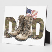 パパ、あなたはいつも私のヒーロー フォトプラーク (側面)