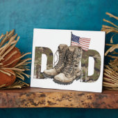 パパ、あなたはいつも私のヒーロー フォトプラーク (側面)