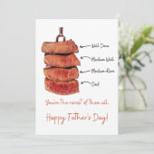 パパ、あなたは世界で最も希少な存在だよ - 面白いお父さん シーズンカード (スタンド正面)