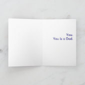 パパ?あなた。あなたはパパだ。 カード (内部)