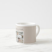 パパ、ありがとう – 写真カスタムと文字 | エスプレッソカップ (正面右)