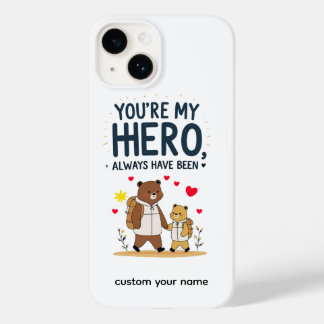 パパ、いつだって私のヒーロー💙 – 心からの父の日メッセージ Case-Mate iPhone 14ケース