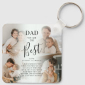 「パパ」お前は名最高の前&引用文キープサケ キーホルダー (裏面)