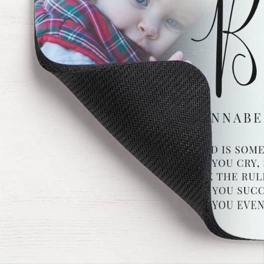 「パパ」お前は名最高の前&引用文キープサケ マウスパッド (コーナー)