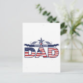 パパ、お父さん、 生まれつきのパパ ポストカード (スタンド正面)