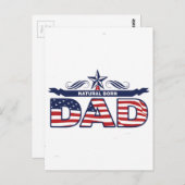 パパ、お父さん、 生まれつきのパパ ポストカード (正面/裏面)