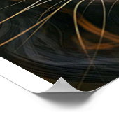 パパ |かわいい文字 |素敵な贈り物 ポスター (角)