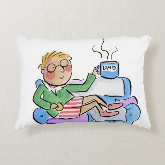 パパ アクセントクッション (正面)