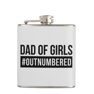 パパ·オブ·ガールズ#Outnumbered フラスク