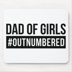 パパ・オブ・ガールズ#Outnumbered マウスパッド