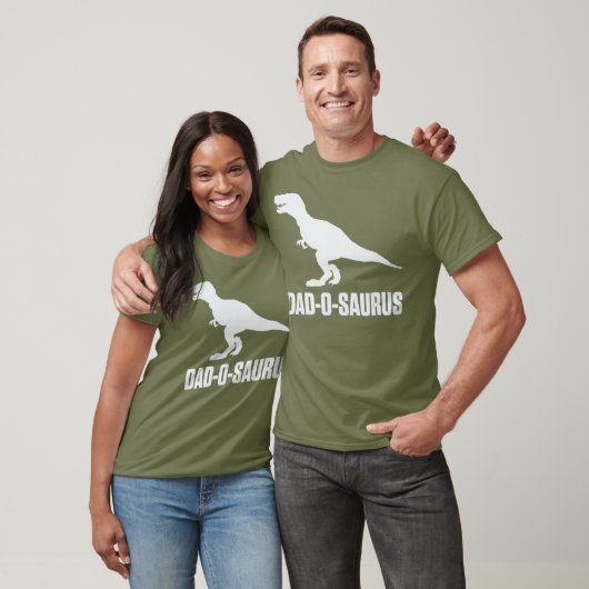 パパ・オ・サウルス恐竜誕生日の父への贈り物 Tシャツ (ユニセックス)