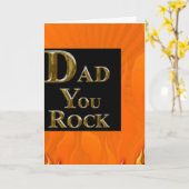 パパ カード (黄色い花)