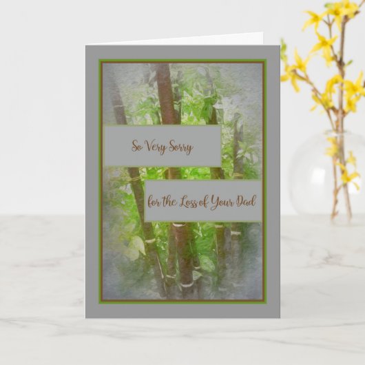 パパ カード (黄色い花)