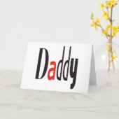 パパ カード (黄色い花)