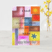 パパ カード (黄色い花)