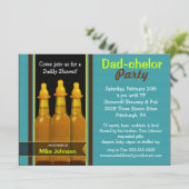パパ·キラー·パーティー·ダディ·ベビーシャワー招待状 招待状 (スタンド正面)