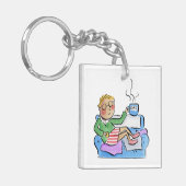 パパ キーホルダー (正面左)