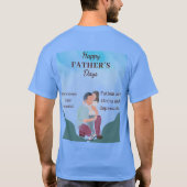 パパ:グリル軍曹 Tシャツ (裏面)