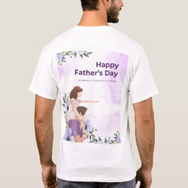 パパ：コーヒーと愛で動く Tシャツ