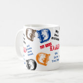 パパ コーヒーマグカップ (正面左)