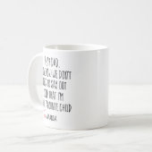 パパ コーヒーマグ お気に入りの子供 名前入り マグカップ (正面左)