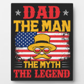 パパ・ザ・マンザ・神話ザ・レジェンド フォトプラーク (正面)