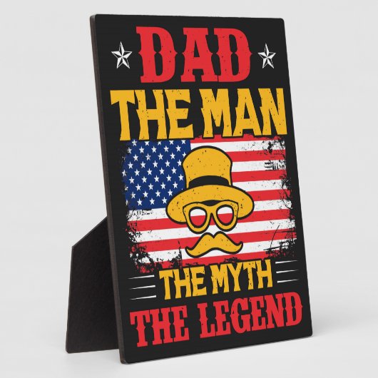 パパ・ザ・マンザ・神話ザ・レジェンド フォトプラーク (側面)