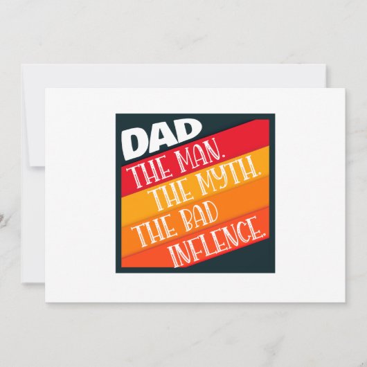 パパ・ザ・マン・ザ・ミス・ザ・バッド・インフルエンス シーズンカード (正面)