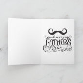 パパ、シェフ、上司 - 父の日グリーティングカード カード (内部)