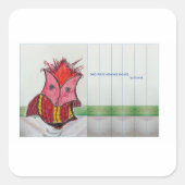 パパ スクエアシール (正面)