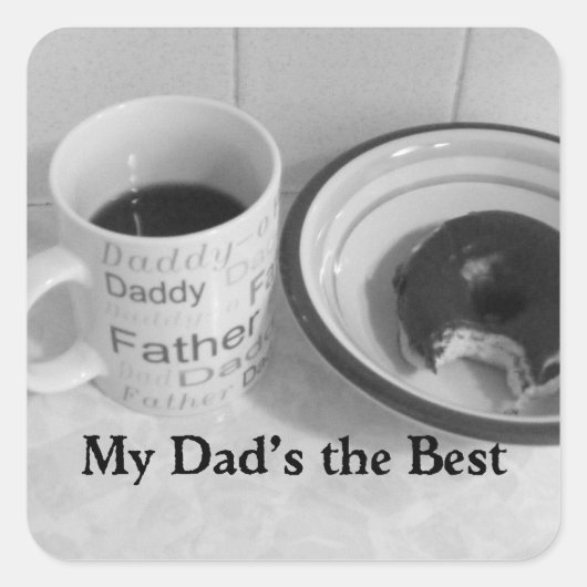 パパ スクエアシール (正面)