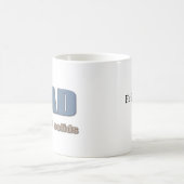 パパ:ソリッドの作成 コーヒーマグカップ (中央)