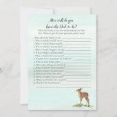 パパ・デアーズのゲームを知最高のるフォレスト・アドベンチャー 招待状 (正面)