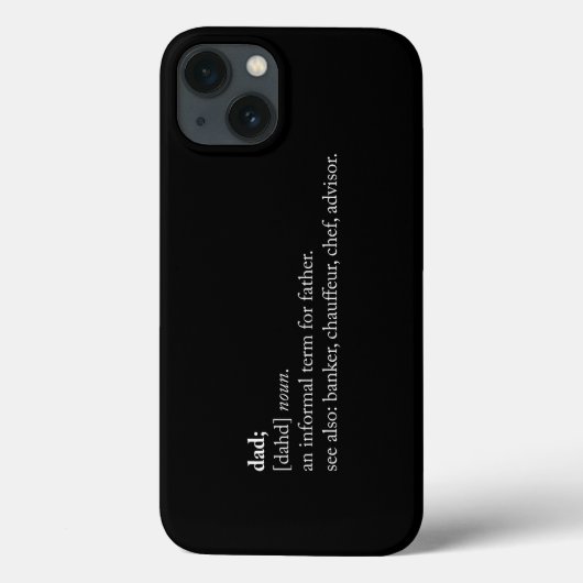 パパ – ディクショナリ定義 Case-Mate iPhoneケース (裏面)